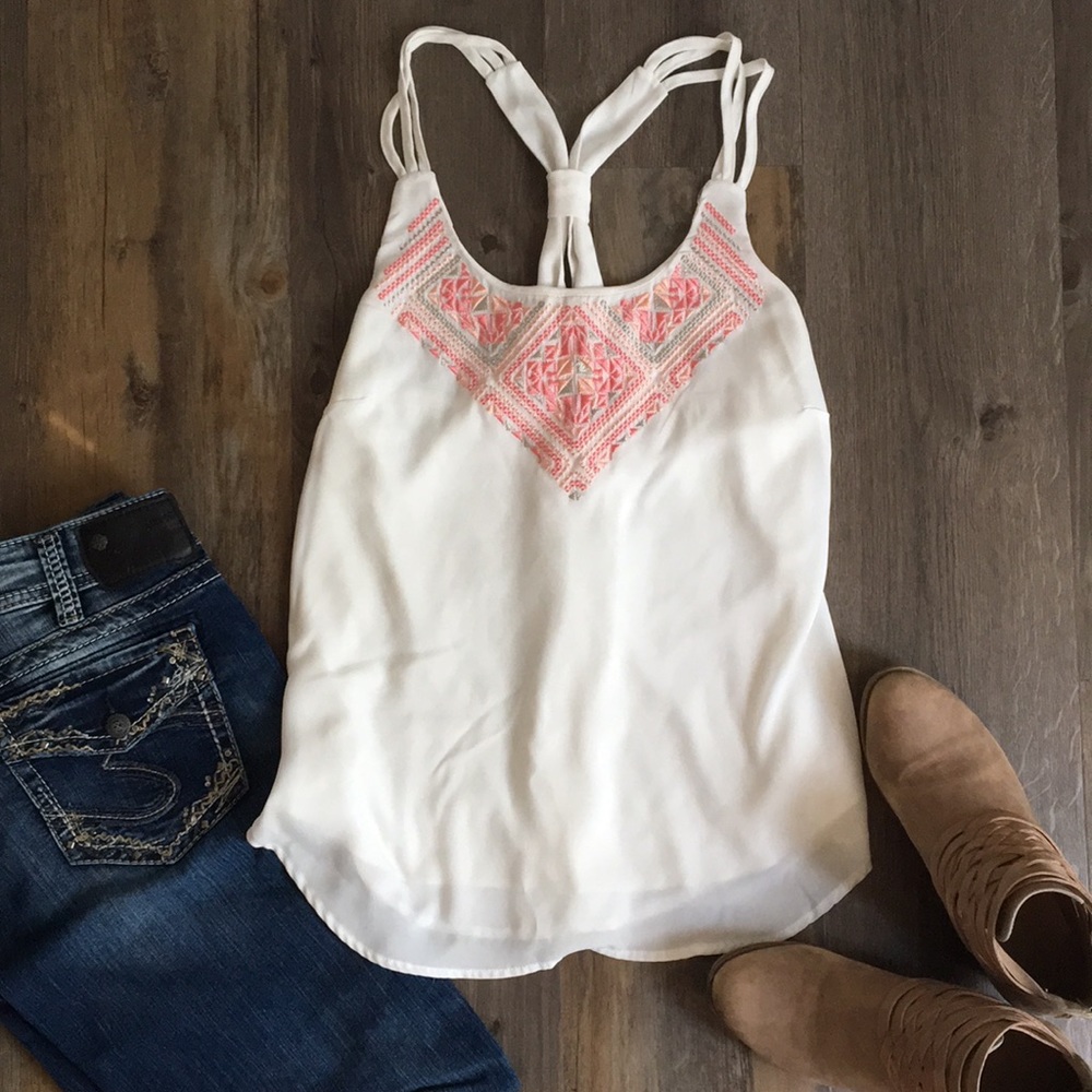 Maurice’s top with cute stitching